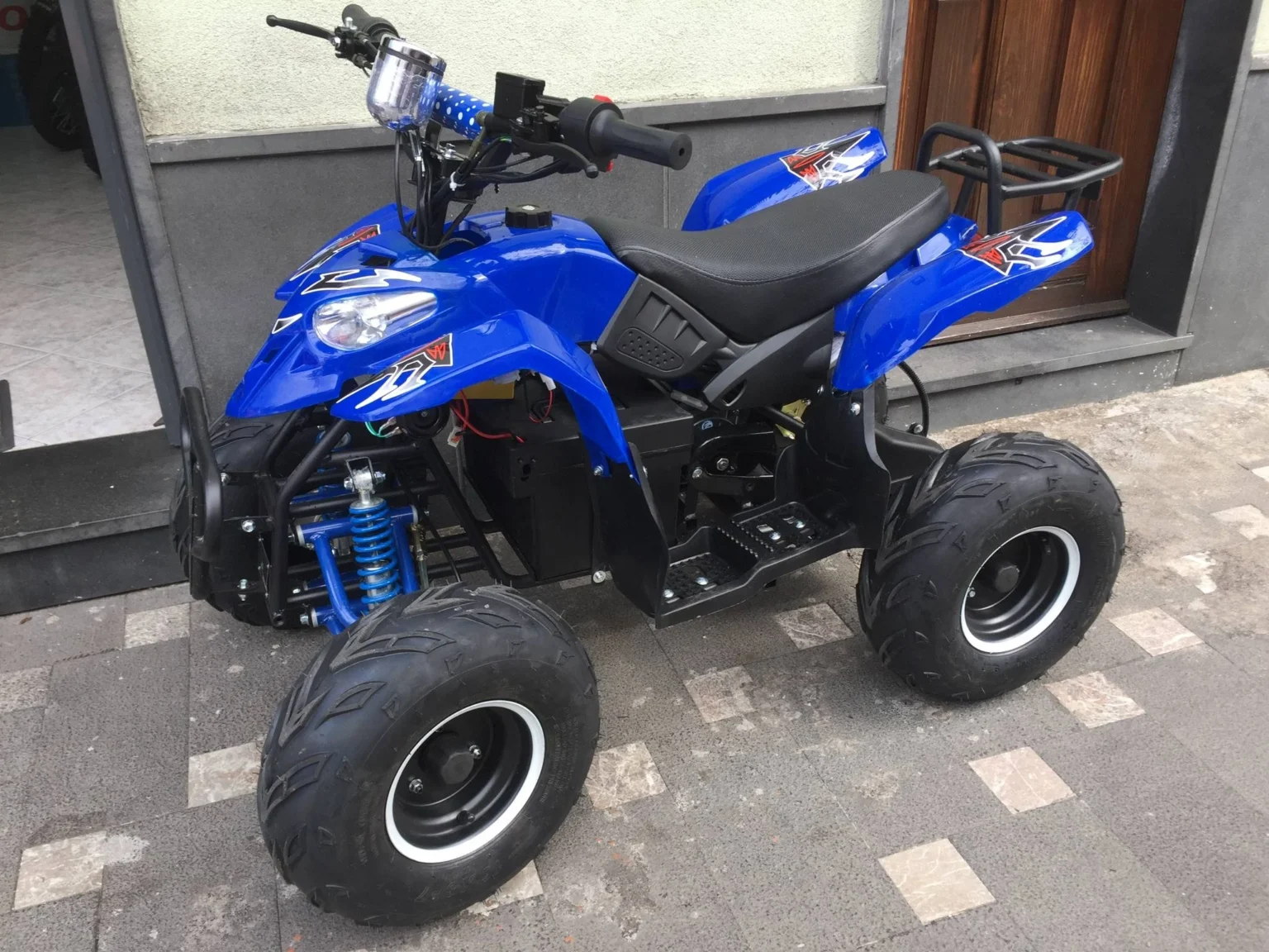 Mini quad elettrico replica Polaris 1000W 48V ruota 7″, foto 3