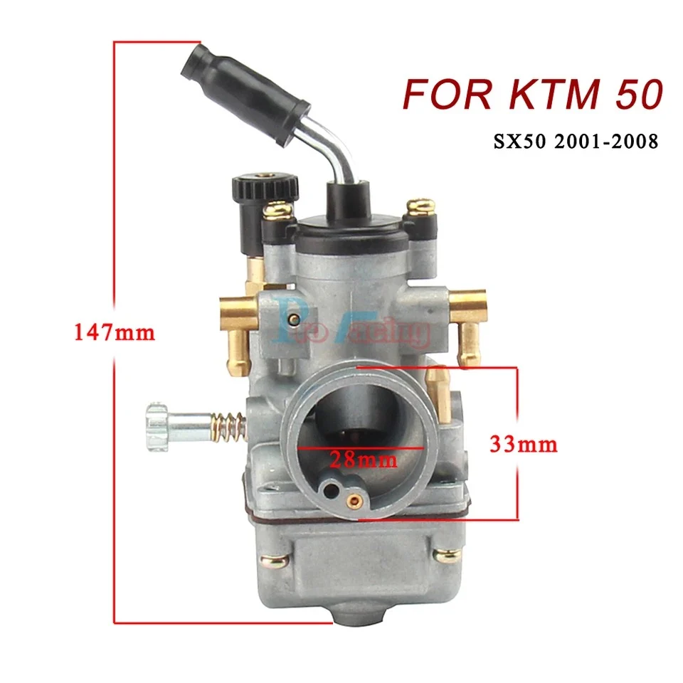 Carburatore 19mm replica phbg per KTM 50 e Morini 50, foto 2
