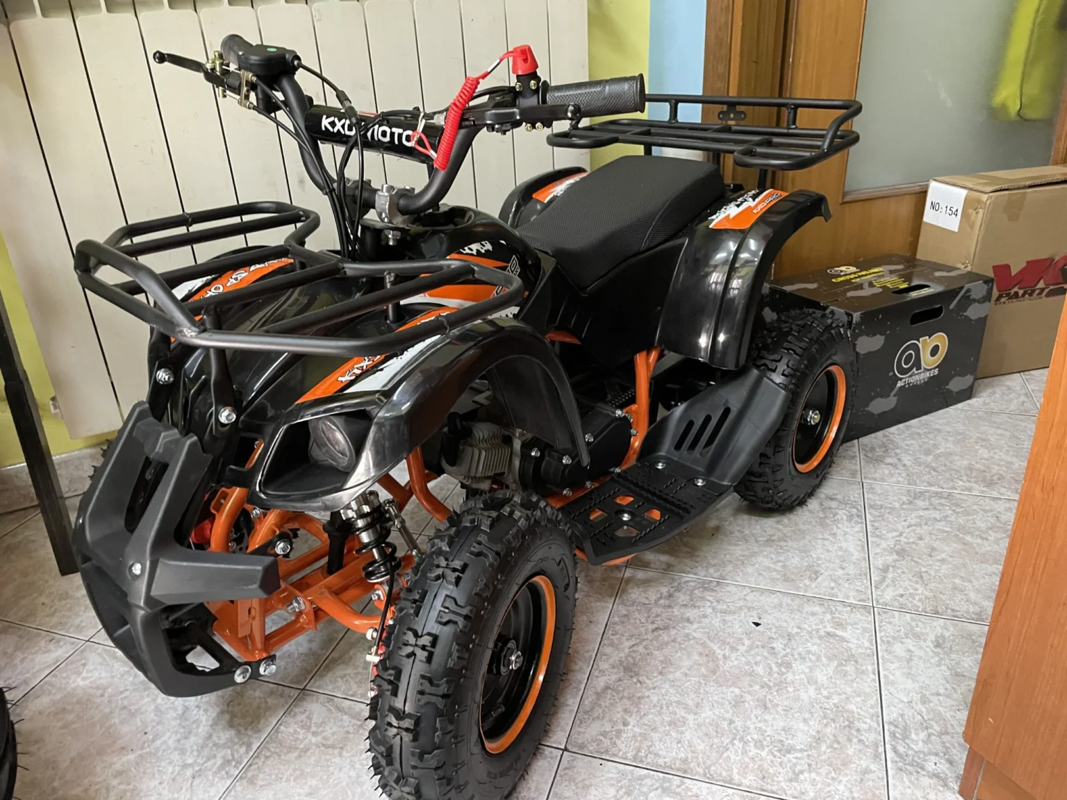 Mini quad Hummer 50cc 2T avviamento elettrico ruota 6″ MY 2024