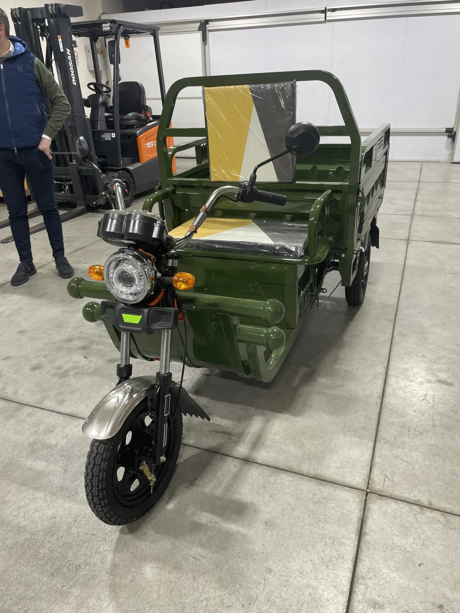 Triciclo elettrico MY ECO CARGO 60v 2kw offerta lancio, foto 3