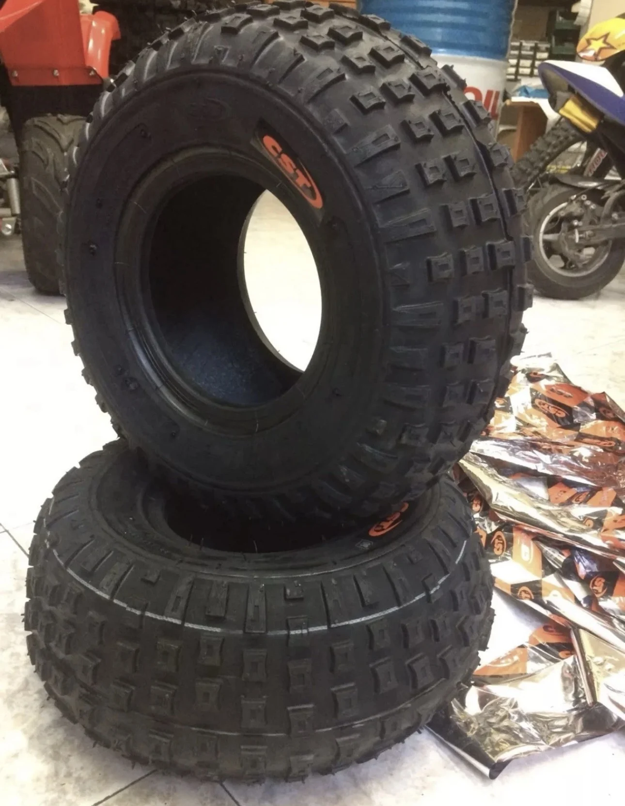 4 gomme pneumatici quad 6″ CST c-829 145/70-6, foto 2