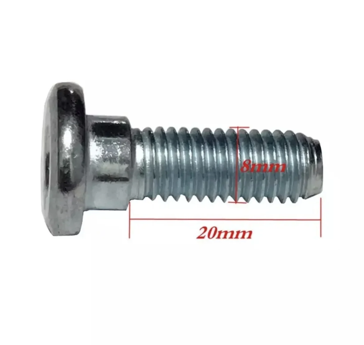 Kit 4 viti a colletto per disco pit bike, foto 2