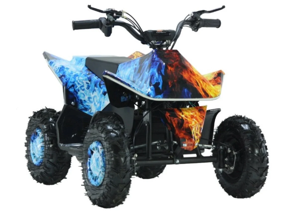 Mini quad Cybertruck 50cc 2T avviamento elettrico ruota 6″ MY 2024, foto 8