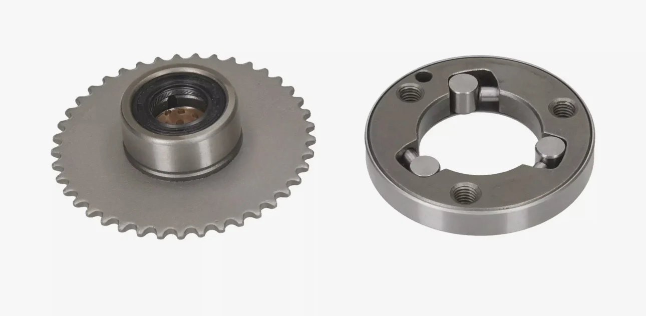 Ruota libera + corona x quad pit bike 4T