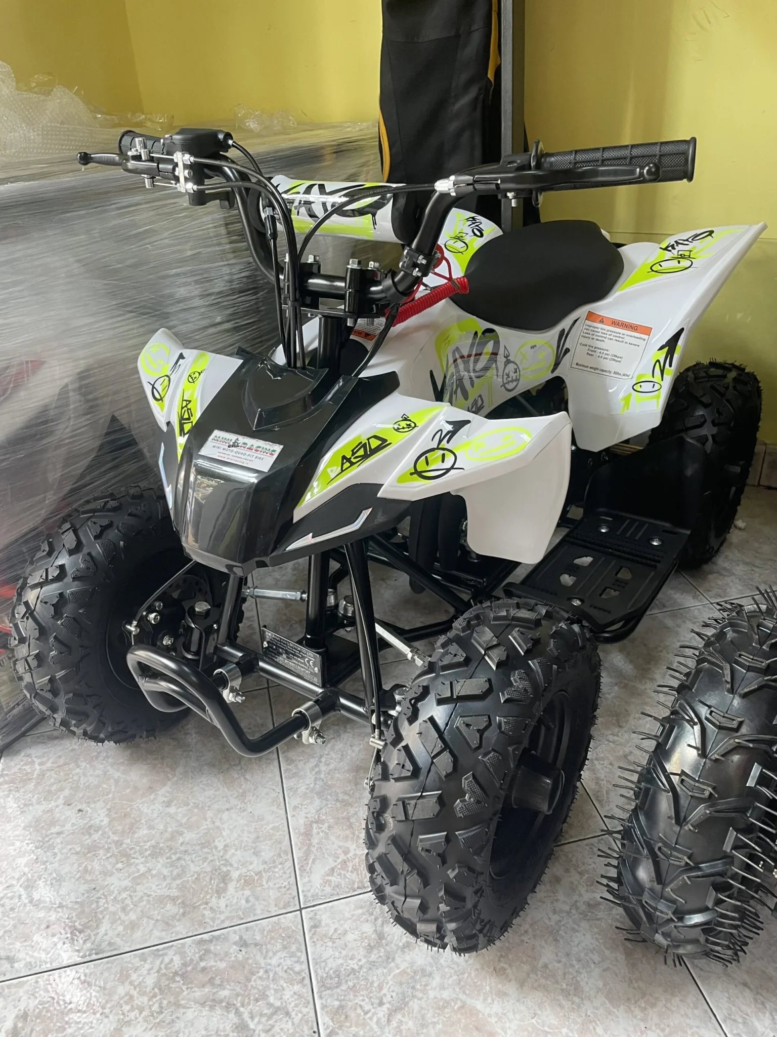 Mini quad Kayo 50cc 2T ruota 6″ carburatore 15