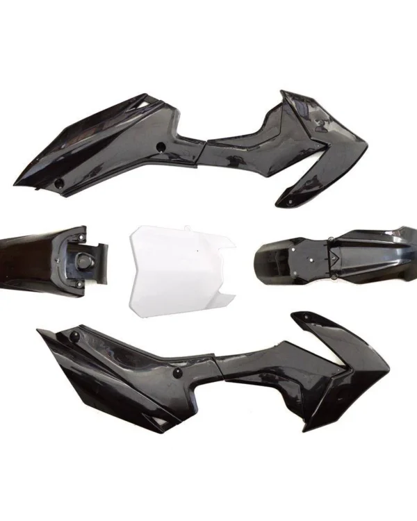 Plastiche CRF 65 nero new model
