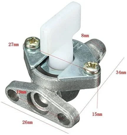 Rubinetto benzina x carburatore 12mm, foto 2