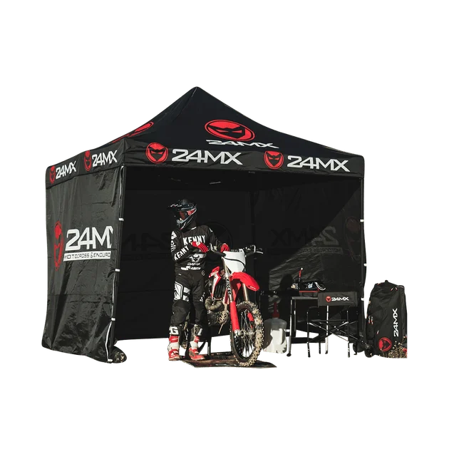 Gazebo gara 3x3m richiudibile Easy up 24mx con pareti laterali