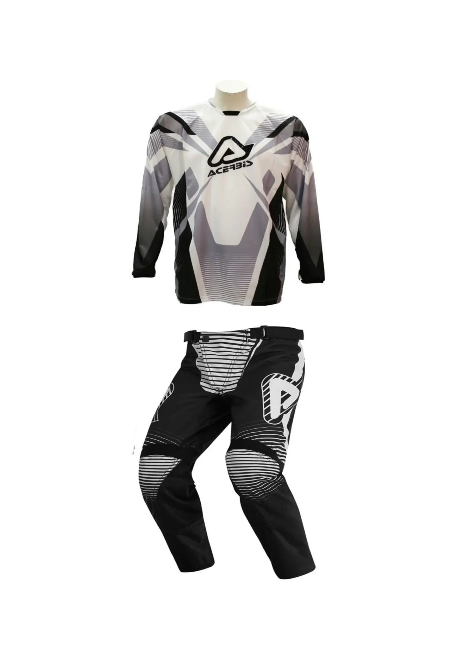 Completo di maglia + pantalone Acerbis Impact 014 x cross enduro quad