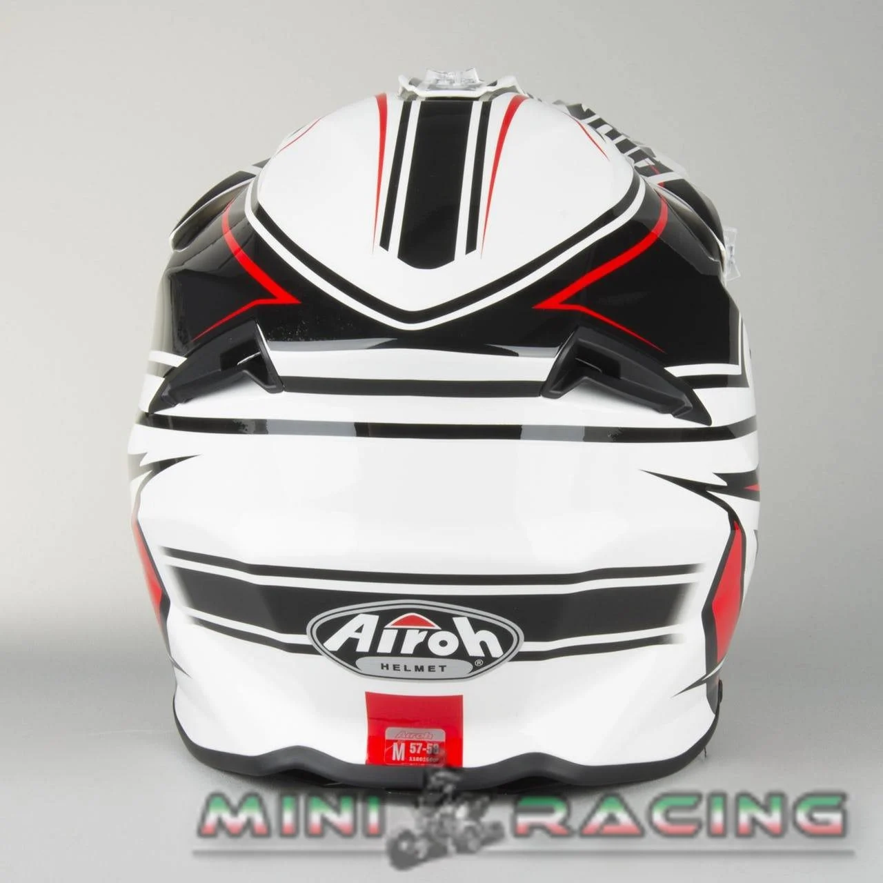 Casco cross enduro Airoh Twist Avenger bianco lucido, foto 5