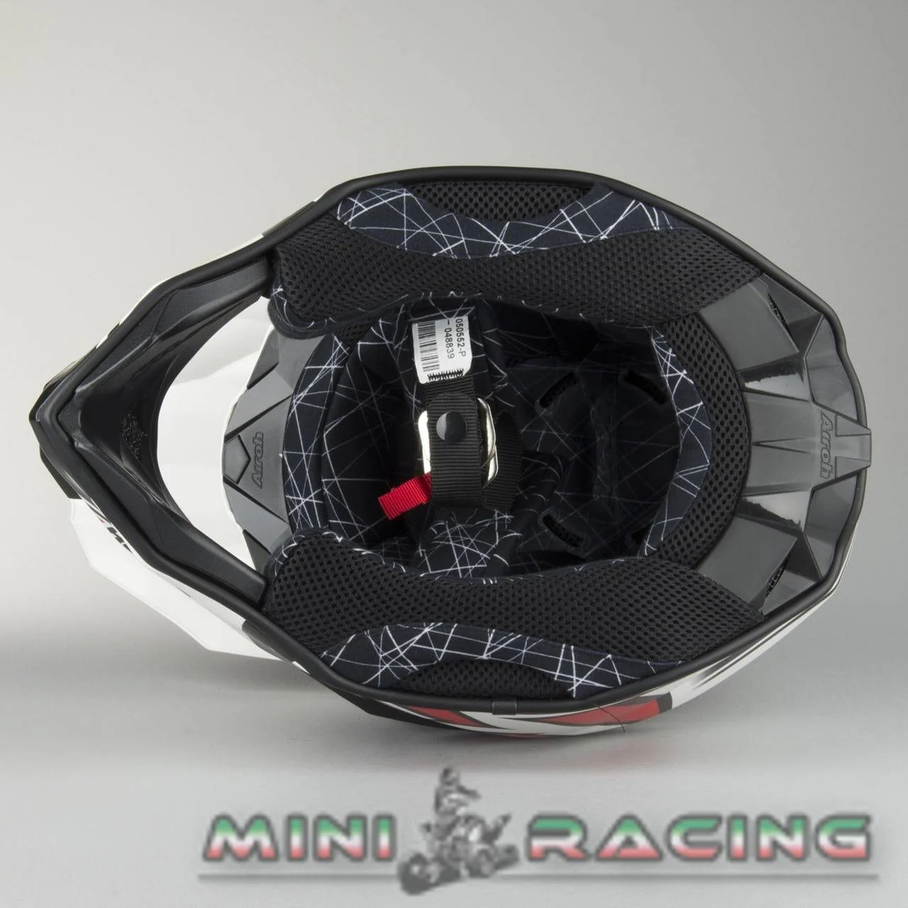 Casco cross enduro Airoh Twist Avenger bianco lucido, foto 8