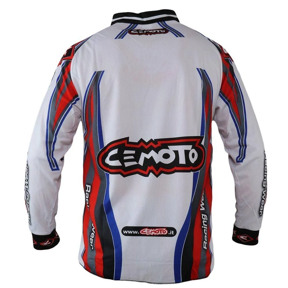 Completo di maglia + pantalone cemoto race 07 x cross enduro quad, foto 3