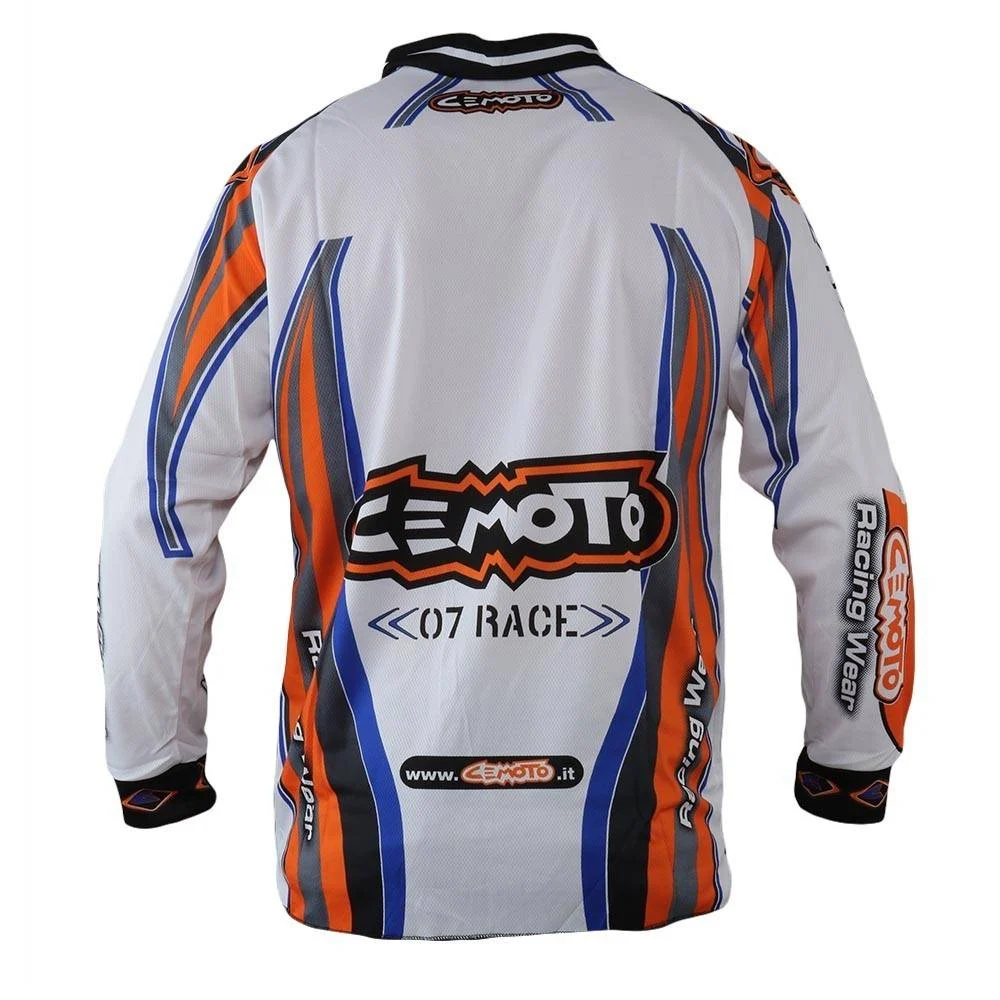 Completo di maglia + pantalone cemoto race 07 x cross enduro quad, foto 3