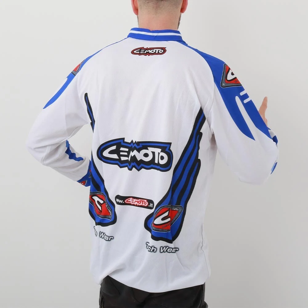 Maglia cemoto tech 2 x cross enduro quad taglia l, foto 2