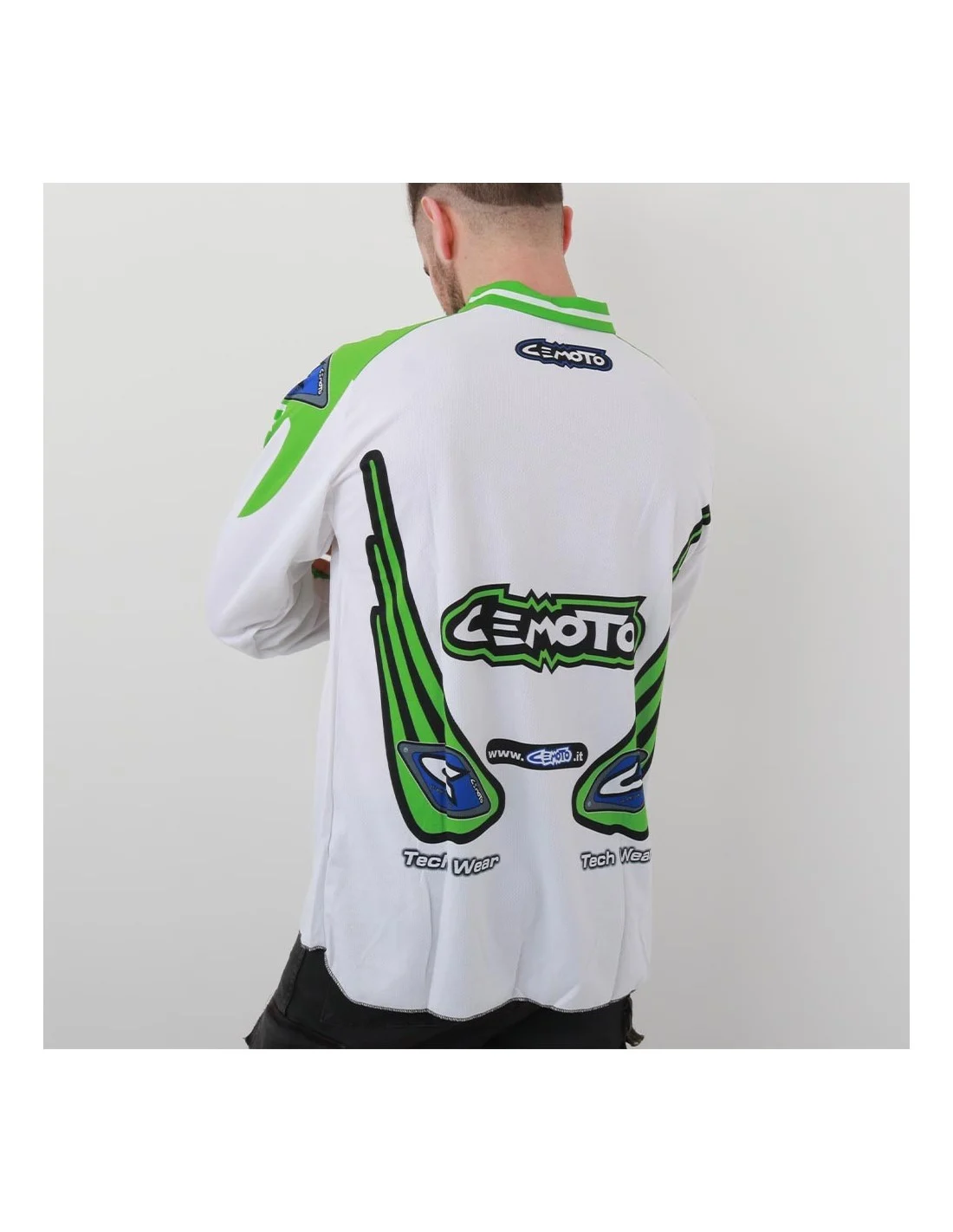 Maglia cemoto tech 2 x cross enduro quad taglia XL, foto 2