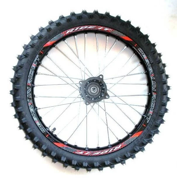 Ruota anteriore 17″completa in alluminio mozzo sdg 15mm raggi 3mm