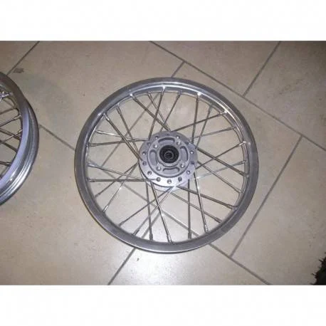 Ruota cerchio anteriore cross 14″ mozzo 12mm Orion