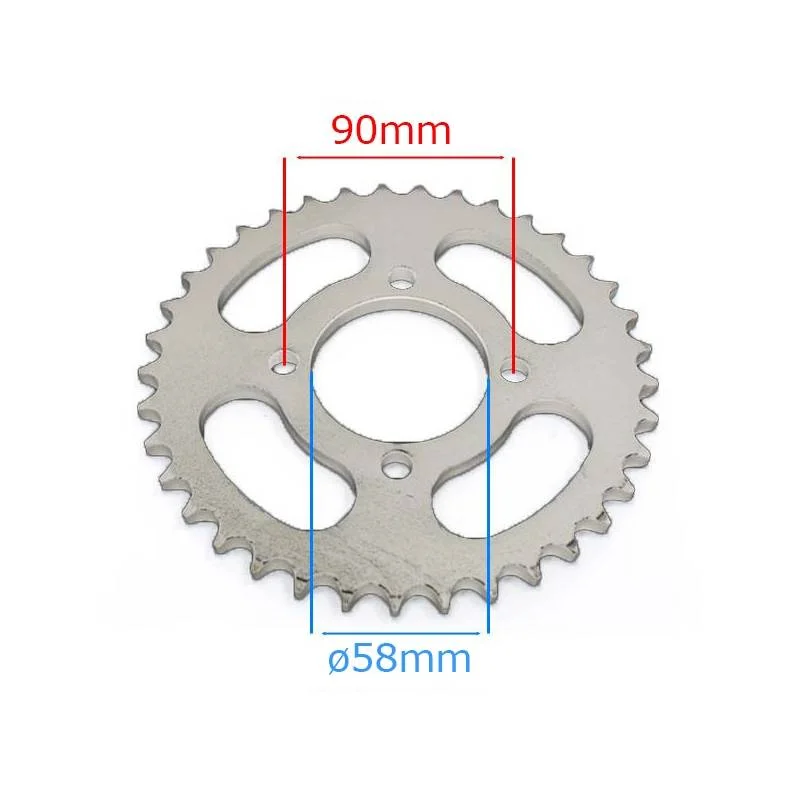 Corona 41T passo 420 – ø58mm