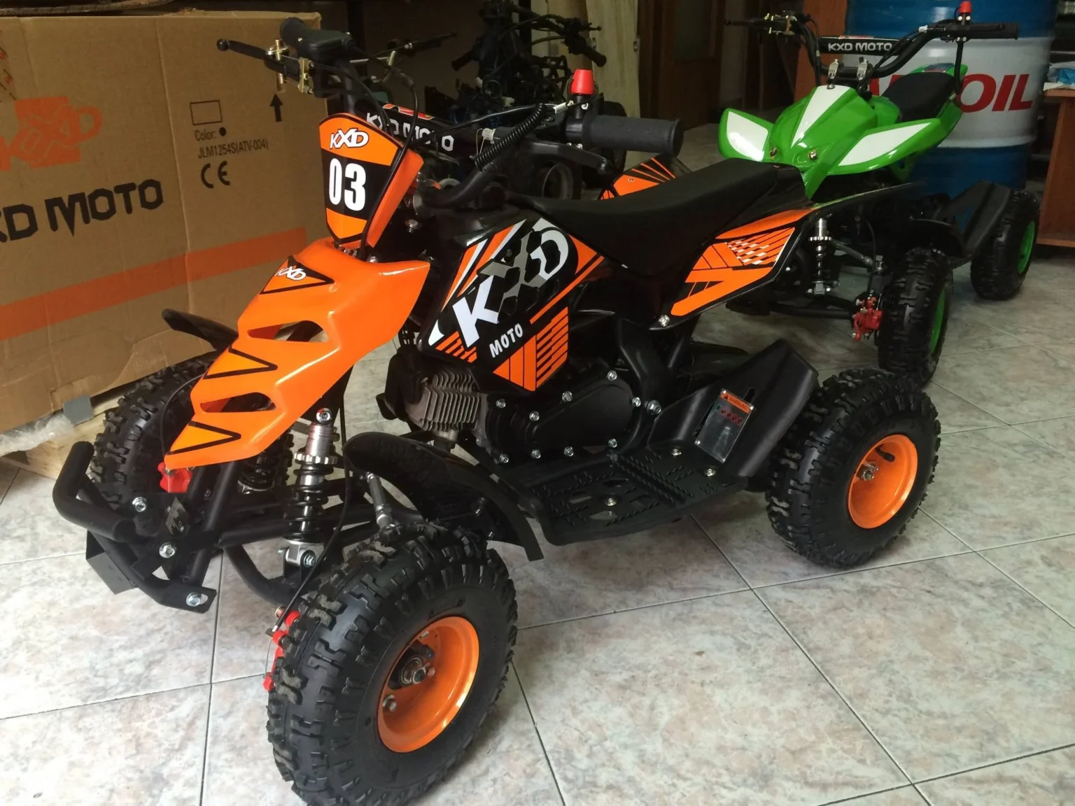 Mini quad Interceptor 50cc 2T ruota 4″