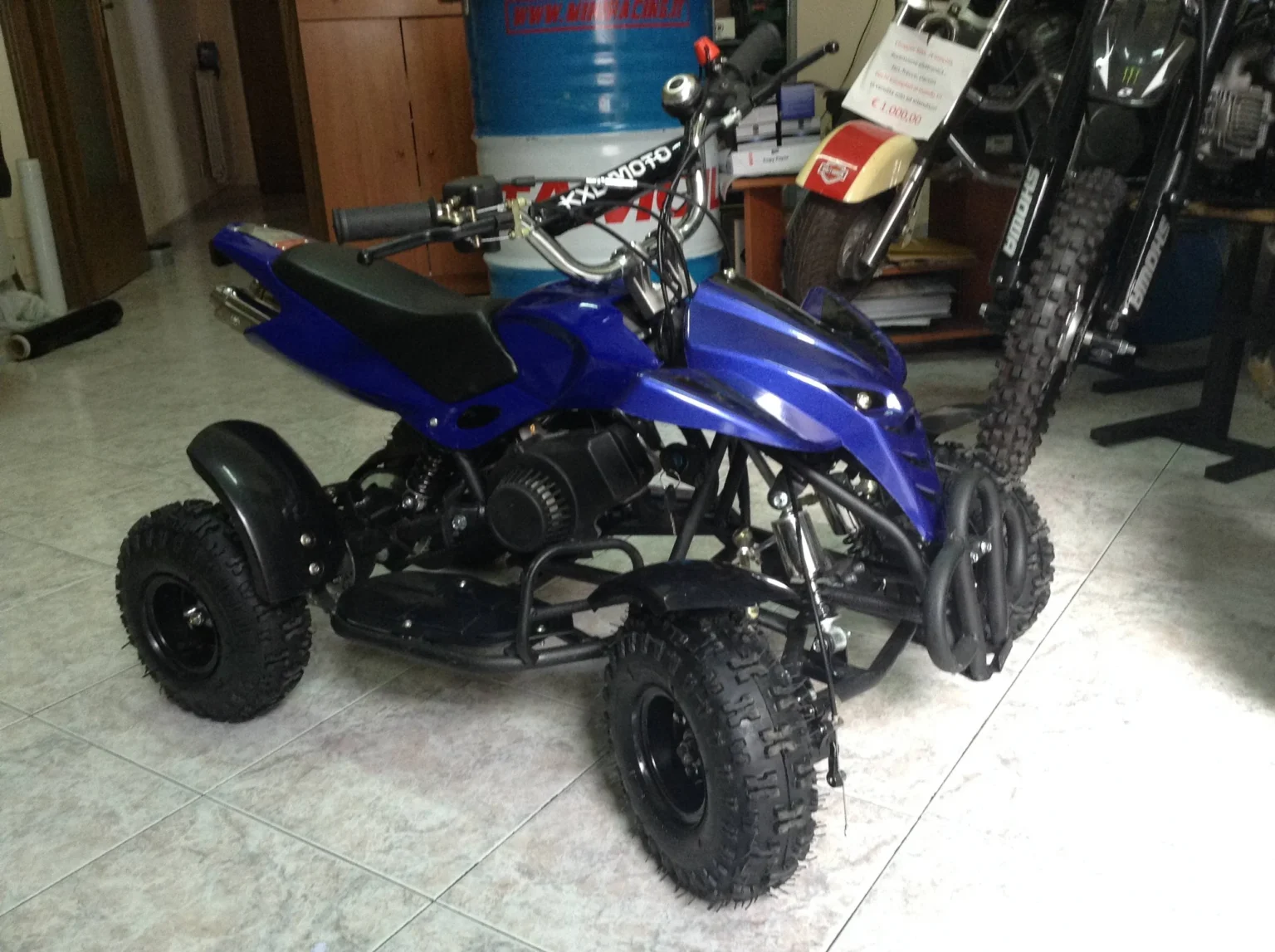 Mini quad Bandit 50cc 2T ruota 4″ 2021, foto 7