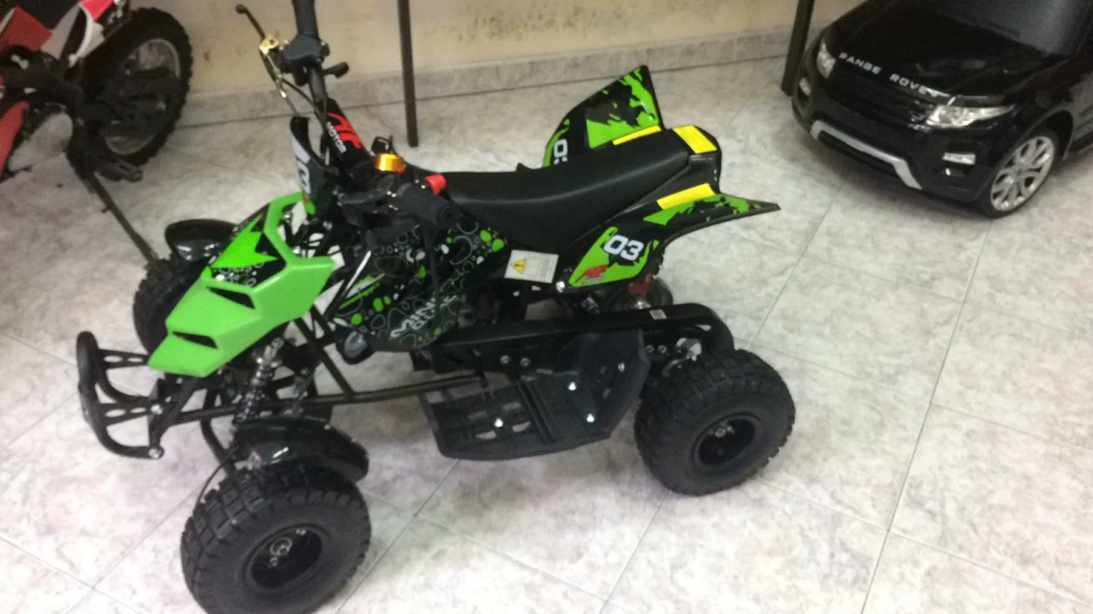 Mini quad Interceptor 50cc 2T ruota 4″, foto 4