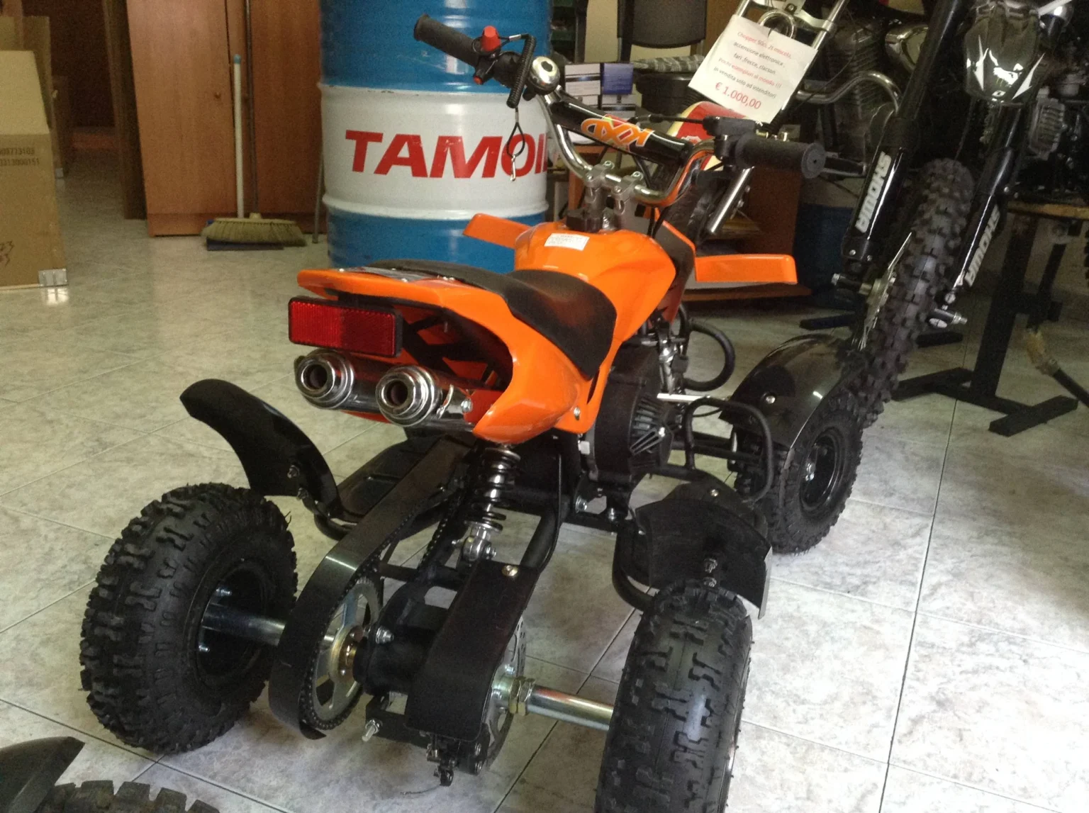 Mini quad Bandit 50cc 2T ruota 4″ 2021, foto 6
