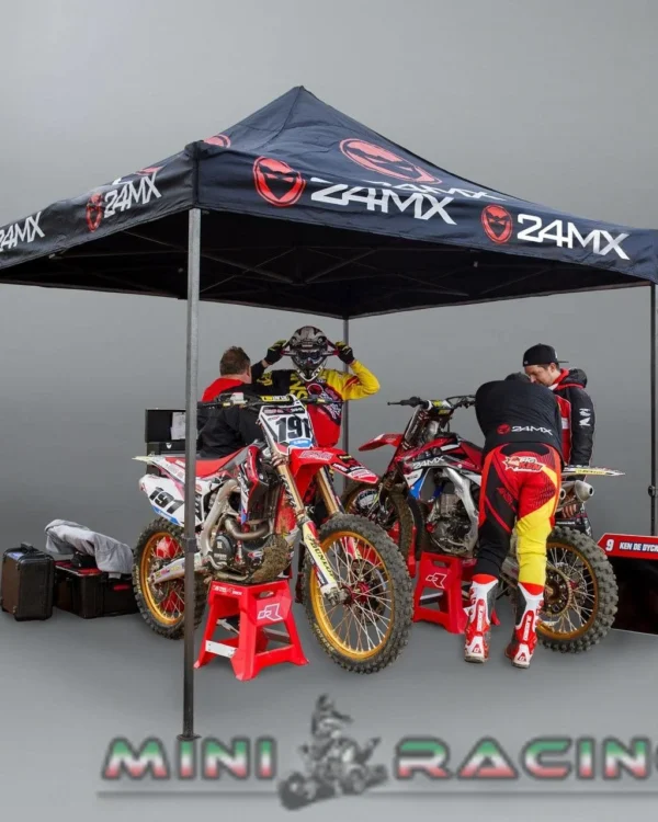 Gazebo gara 3x3m richiudibile Easy up 24mx senza pareti laterali