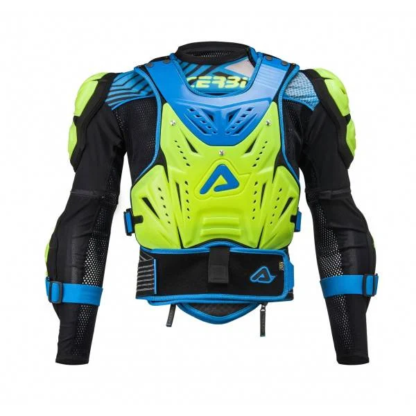 Pettorina completa Acerbis Cosmo 2.0 Giallo Fluo Blu