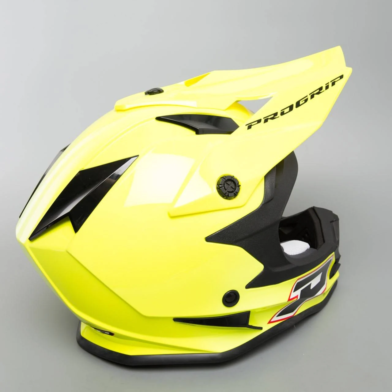 Casco progrip 3191 cross enduro yell fluo, foto 5