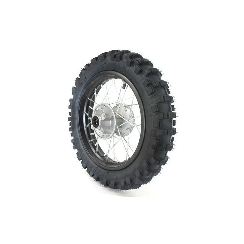 Ruota completa posteriore cross 14″ mozzo sdg 12mm Orion