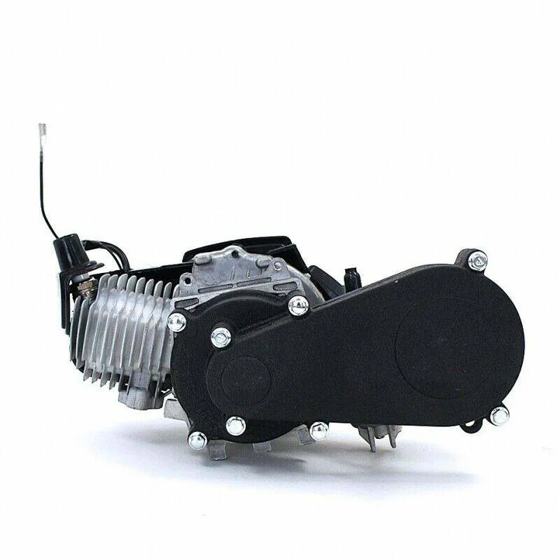 Motore completo 49cc 2T con riduttore lungo o corto, foto 2