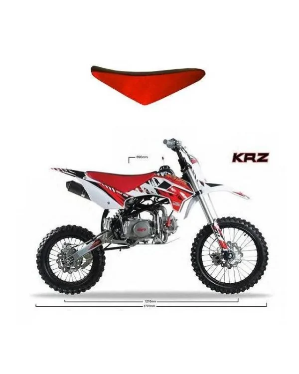 Sella pit bike plastiche Kayo krz