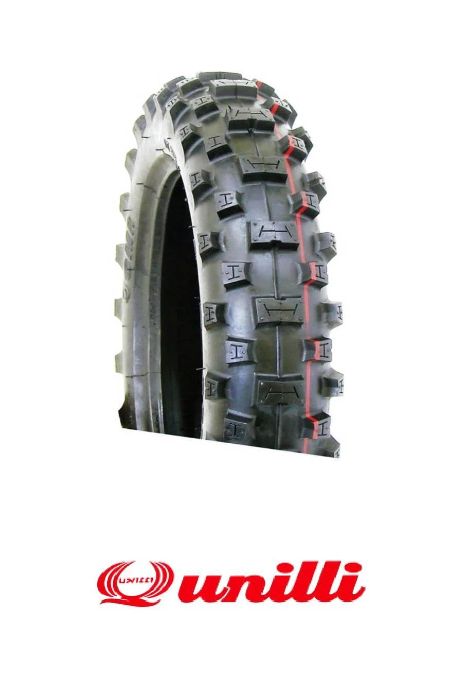 Gomma pneumatico cross UNILLI 80/100-12 modello 7303